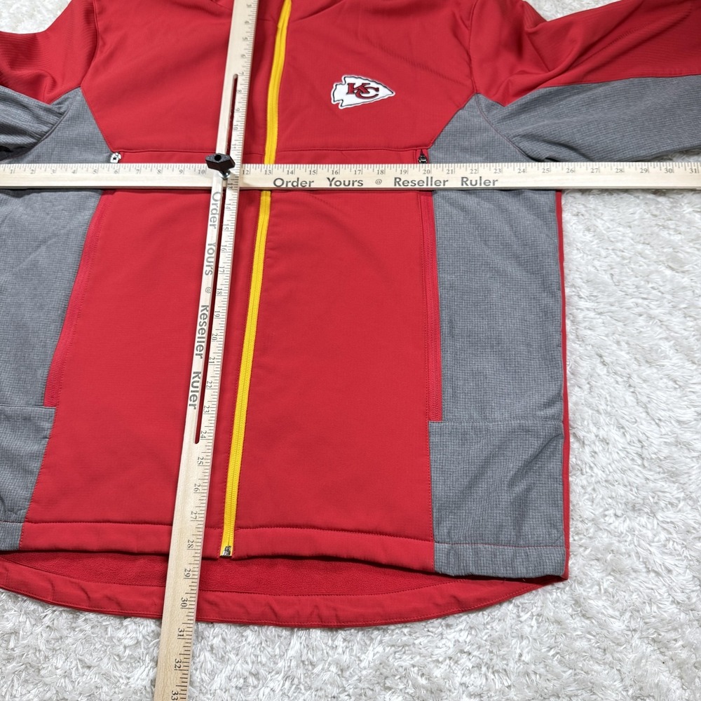 Kansas City Chiefs Jacket Mens XL Red NFL Football Zip G-III Street Sportswear - Picture 4 of 16